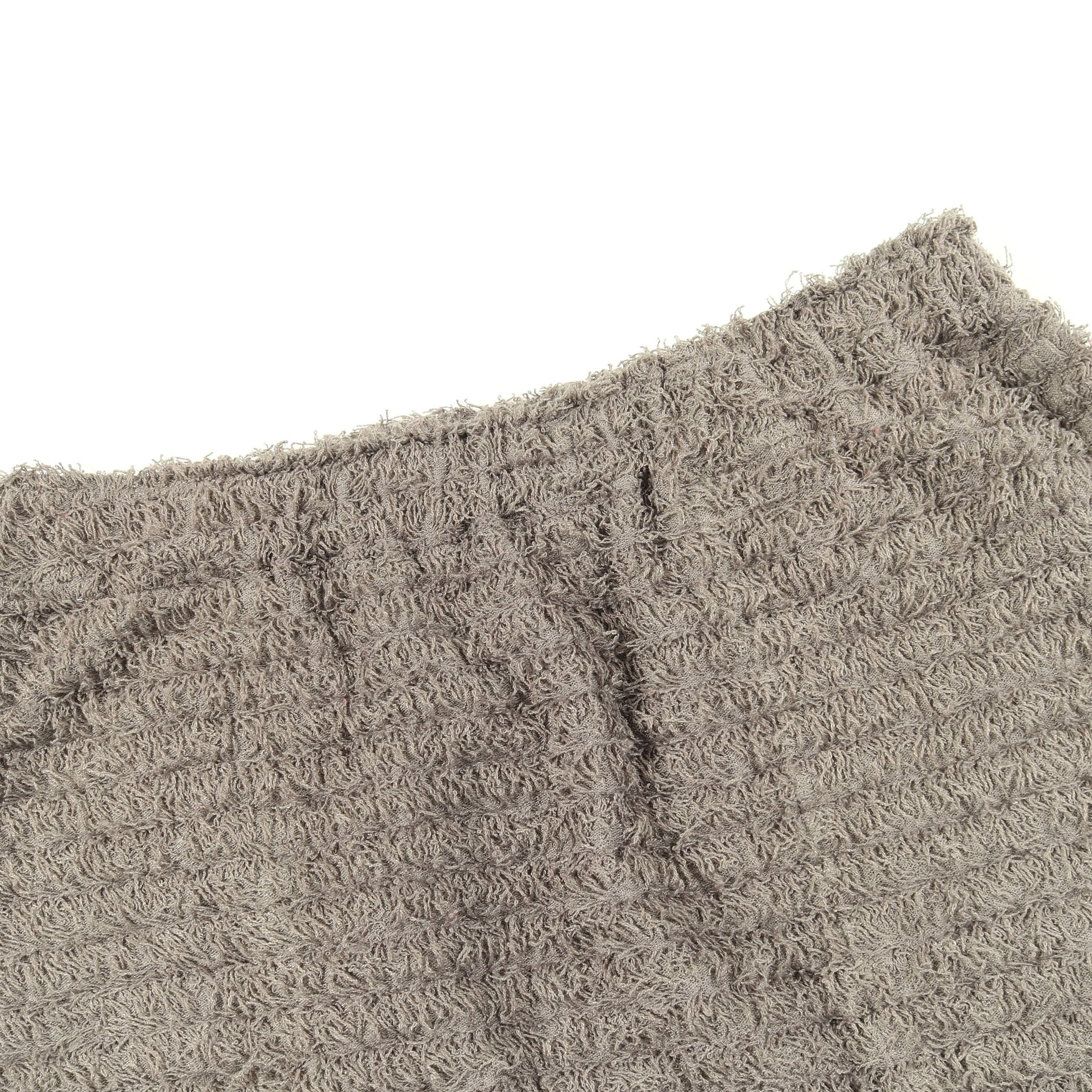 プリーツ サルエルパンツ グレー シャギー ミーイッセイミヤケ ボトムス me ISSEY MIYAKE