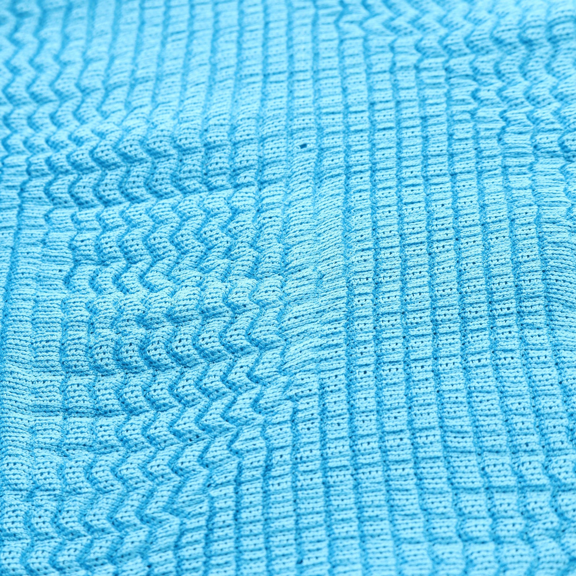 WAVE KNIT STRETCH PLEATS カットソー ライトブルー ミーイッセイミヤケ トップス me ISSEY MIYAKE