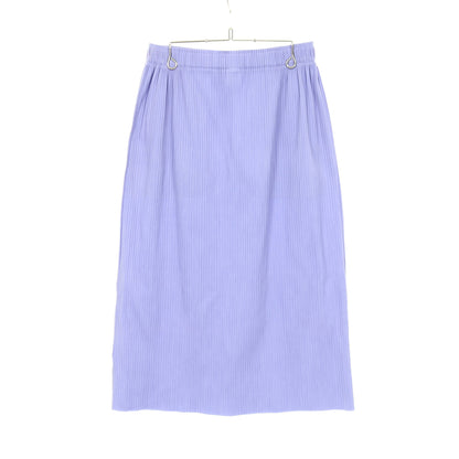 Mix Fine Knit Pleats Bottom プリーツ スカート ライトパープル ミーイッセイミヤケ ボトムス me ISSEY MIYAKE