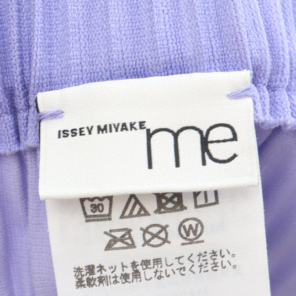 Mix Fine Knit Pleats Bottom プリーツ スカート ライトパープル ミーイッセイミヤケ ボトムス me ISSEY MIYAKE
