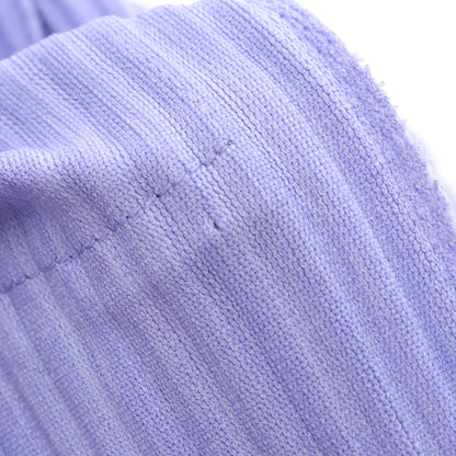 Mix Fine Knit Pleats Bottom プリーツ スカート ライトパープル ミーイッセイミヤケ ボトムス me ISSEY MIYAKE