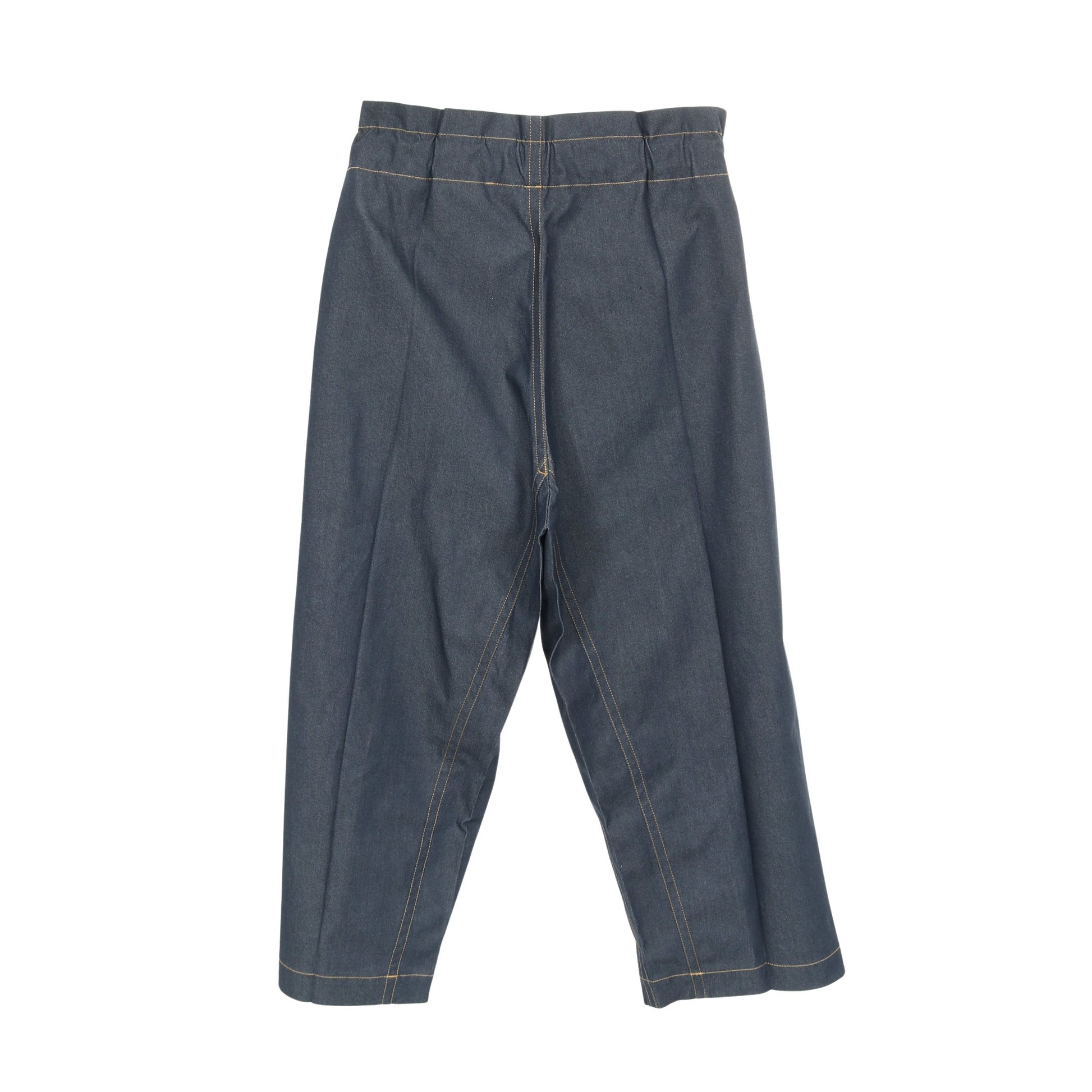 デニムパンツ インディゴブルー ベルト付き ミーイッセイミヤケ – RECLO 