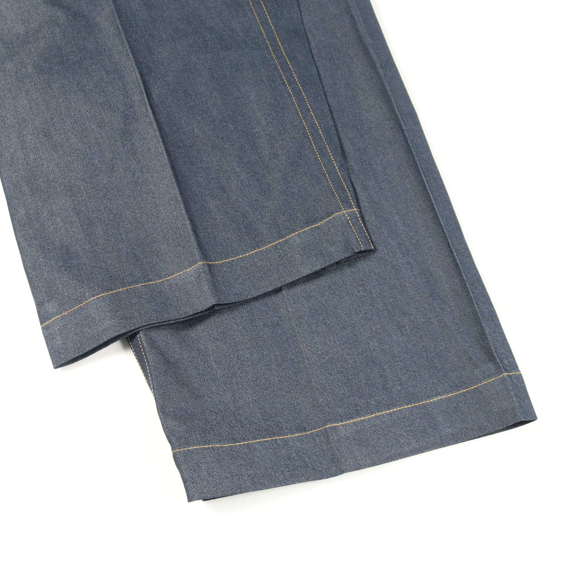 デニムパンツ インディゴブルー ベルト付き ミーイッセイミヤケ – RECLO 