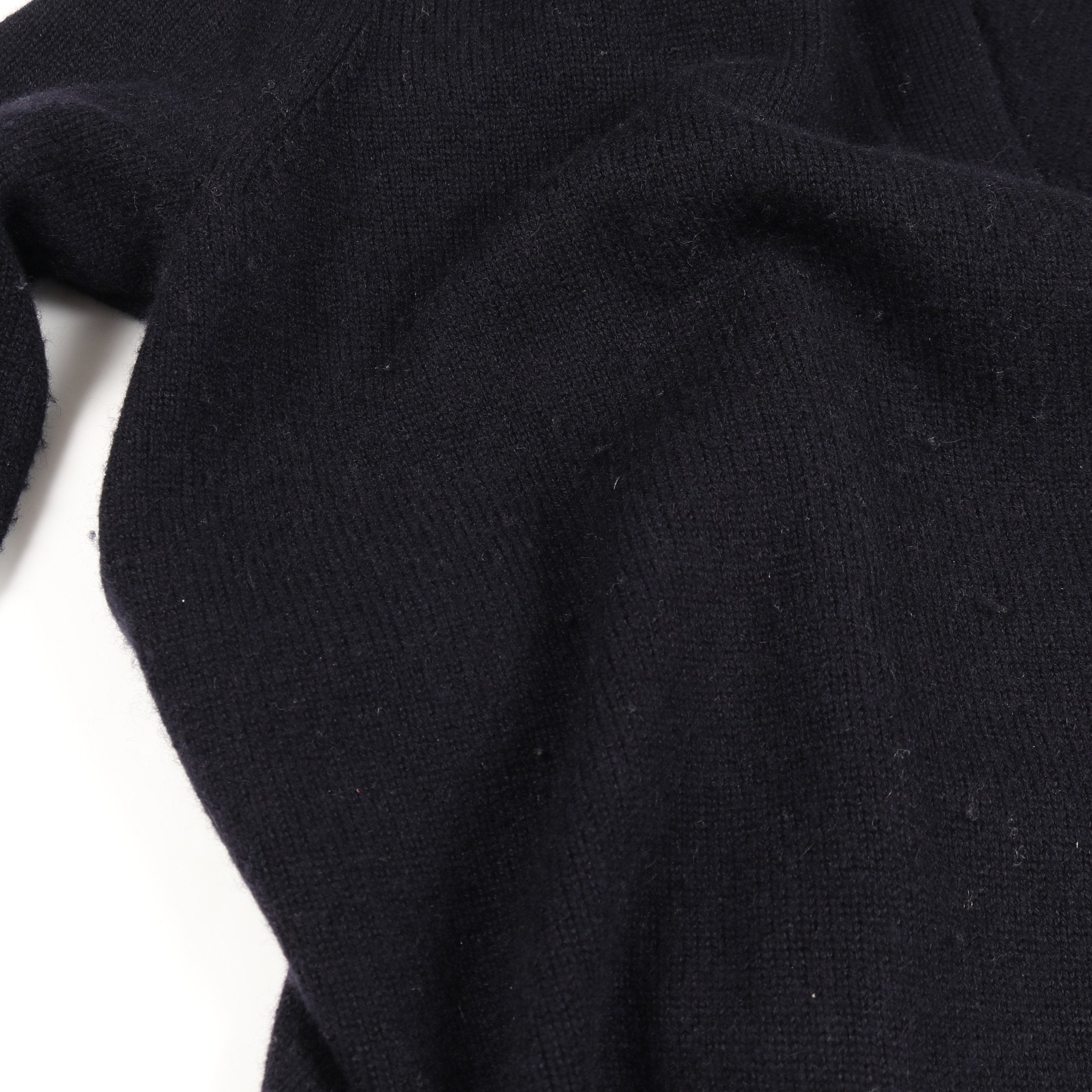 VILLAR カーディガン スパンコール ウール カシミヤ ネイビー マックス