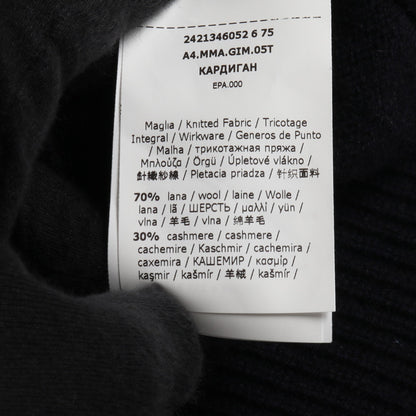 VILLAR カーディガン スパンコール ウール カシミヤ ネイビー マックスマーラ トップス Max Mara