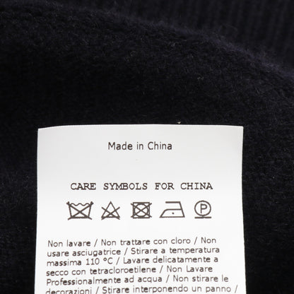 VILLAR カーディガン スパンコール ウール カシミヤ ネイビー マックスマーラ トップス Max Mara