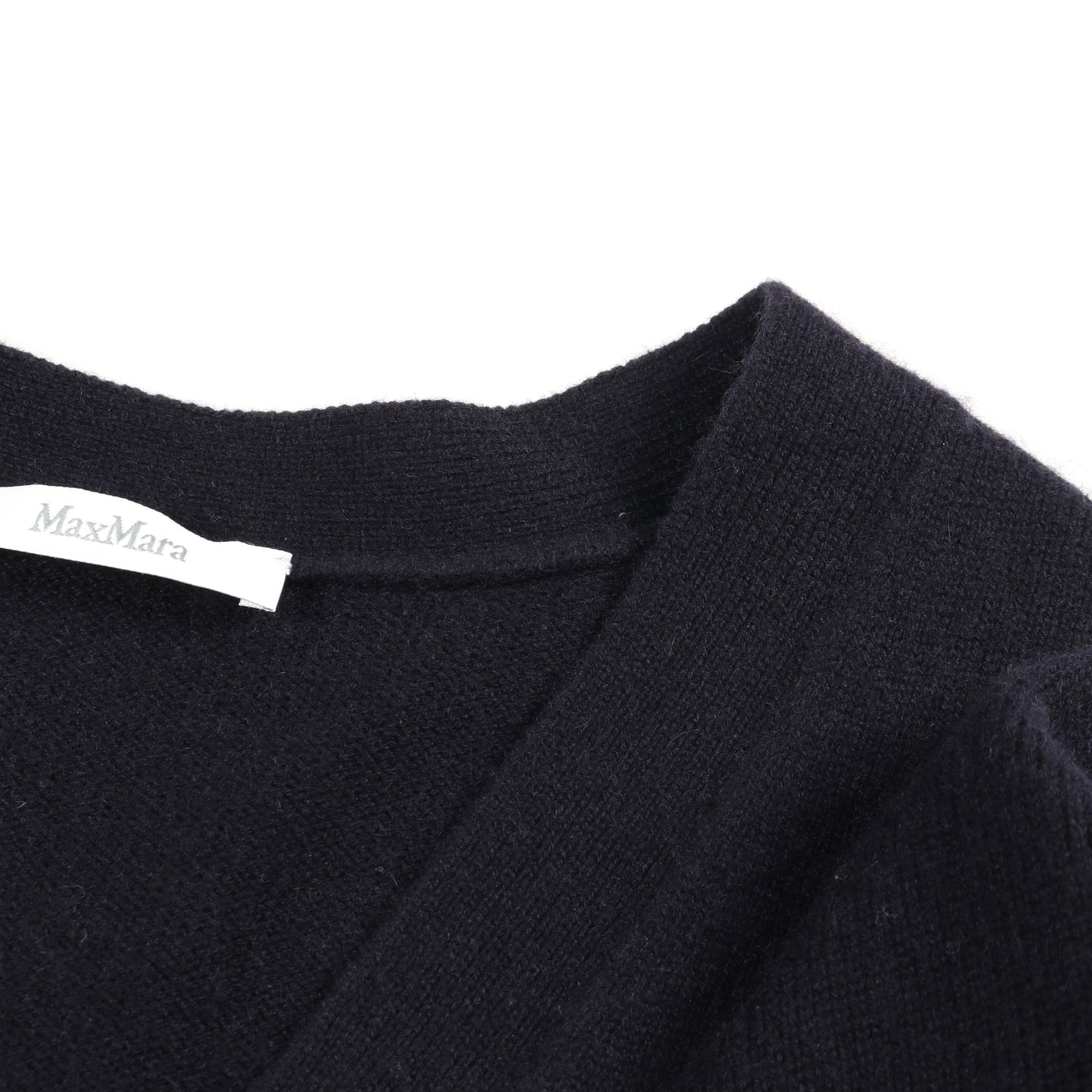 VILLAR カーディガン スパンコール ウール カシミヤ ネイビー マックスマーラ トップス Max Mara
