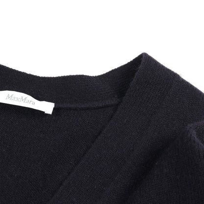 VILLAR カーディガン スパンコール ウール カシミヤ ネイビー マックスマーラ トップス Max Mara