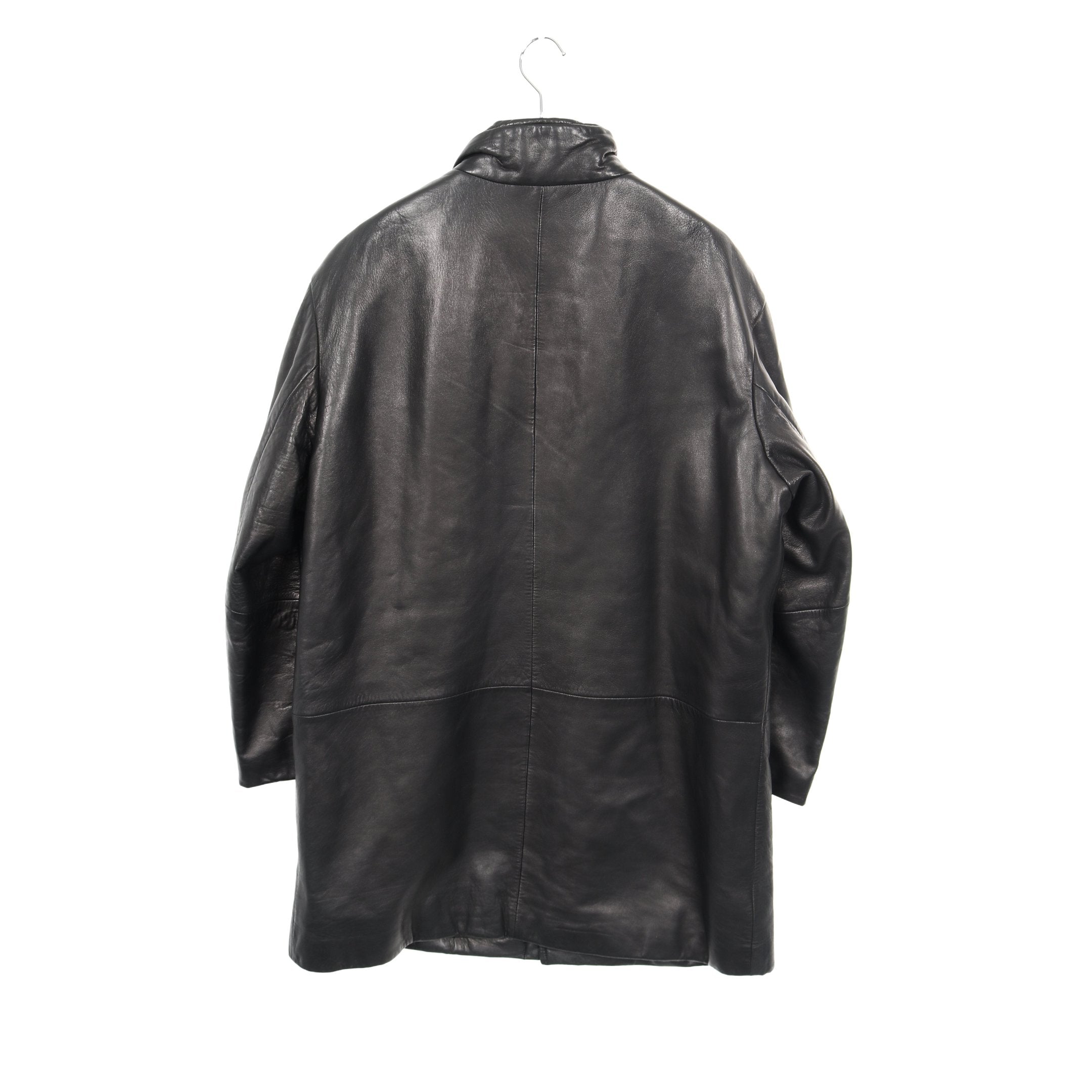 ロングコート レザー ブラック ヒューゴボス – RECLO