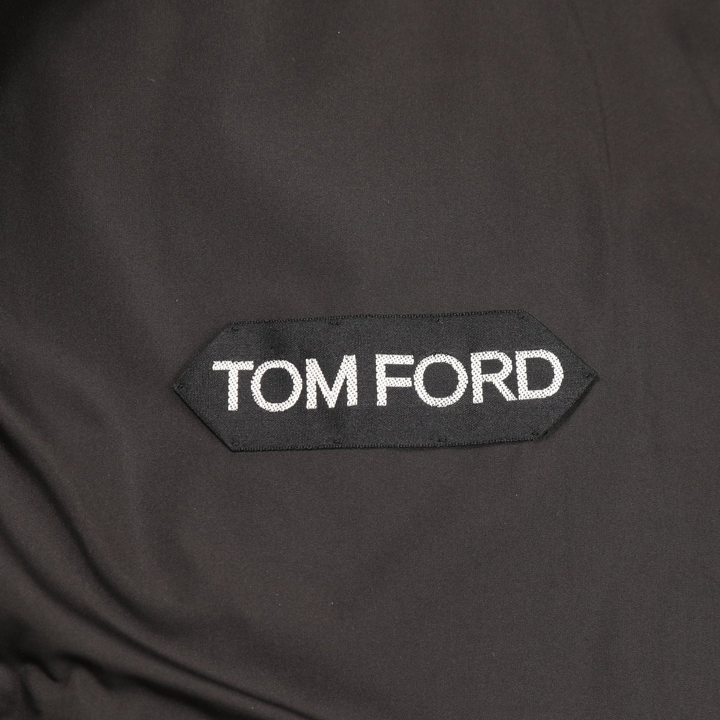 ダウンジャケット コットン ブラック トムフォード アウター TOM FORD