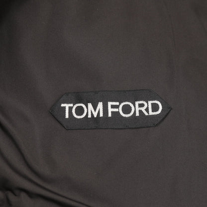 ダウンジャケット コットン ブラック トムフォード アウター TOM FORD