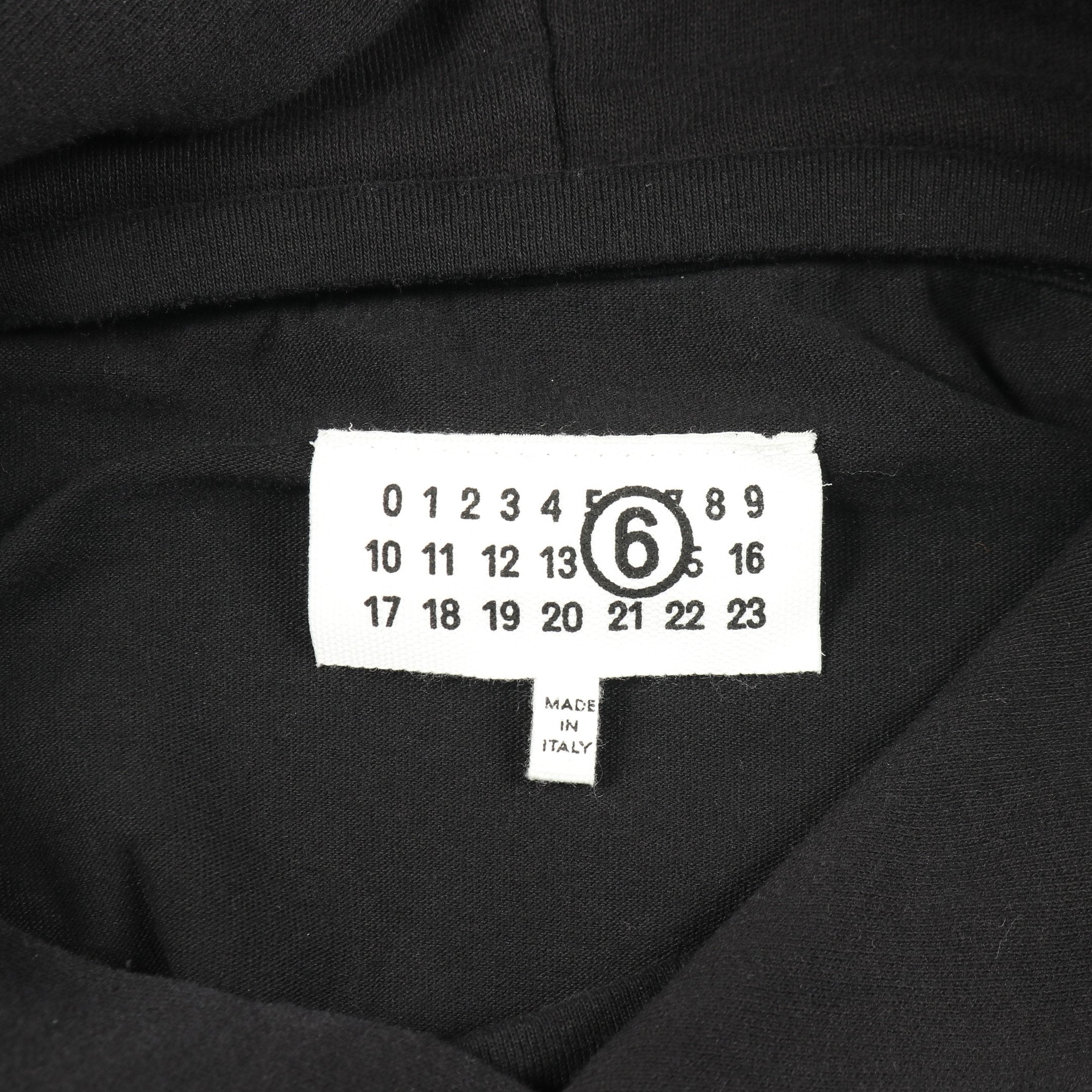 プルオーバーパーカー ロゴ コットン ブラック ヴィンテージ加工 切替