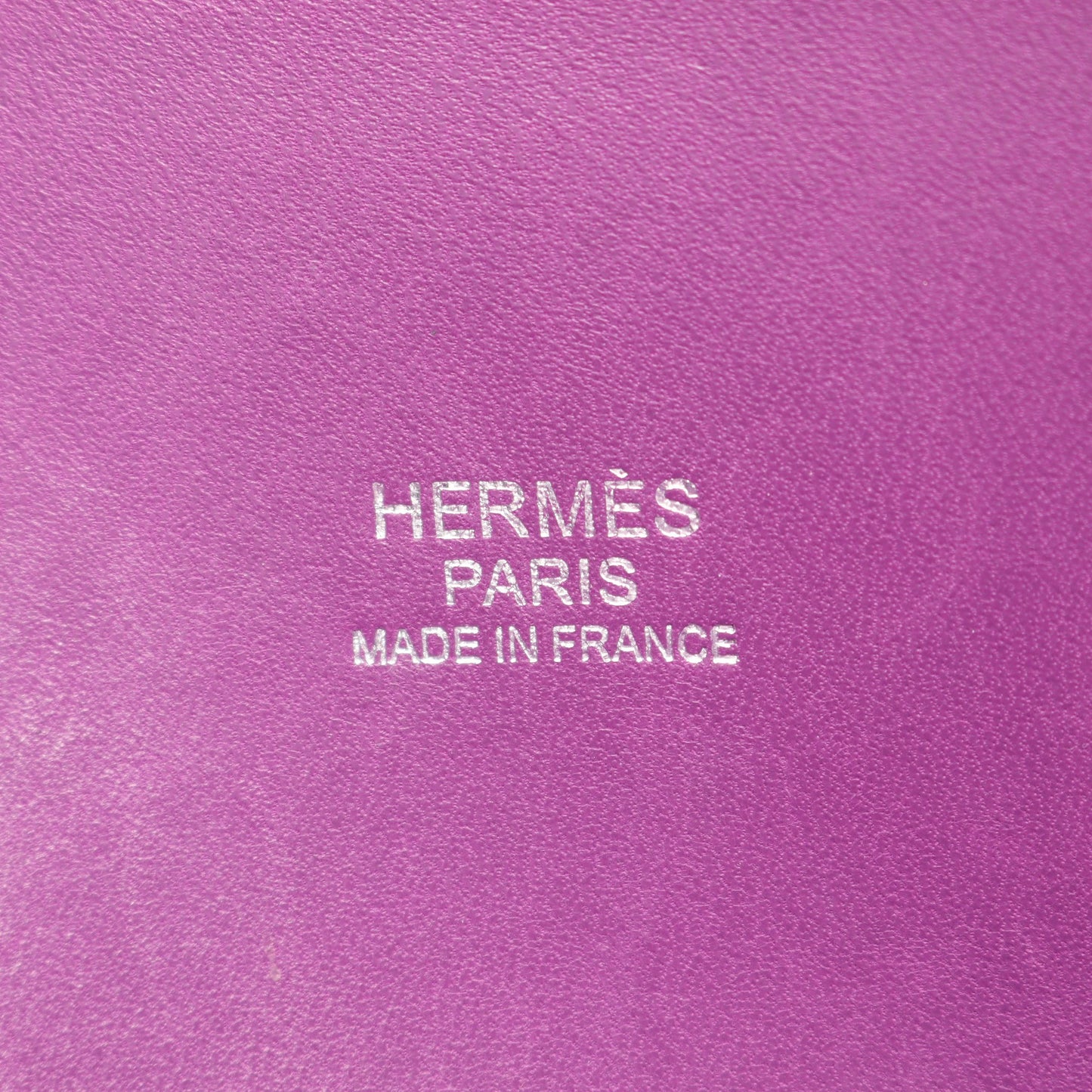 ボリード27 アネモネ ハンドバッグ ヴォーエプソン パープル シルバー金具 2WAY □R刻印 エルメス バッグ HERMES