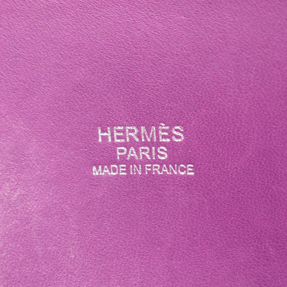 ボリード27 アネモネ ハンドバッグ ヴォーエプソン パープル シルバー金具 2WAY □R刻印 エルメス バッグ HERMES