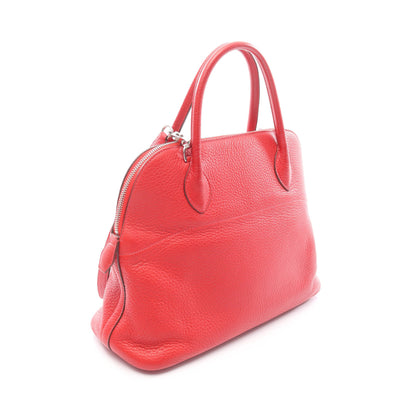 ボリード31 ヴァーミリオン ハンドバッグ トリヨンクレマンス レッド シルバー金具 2WAY □D刻印 エルメス バッグ HERMES