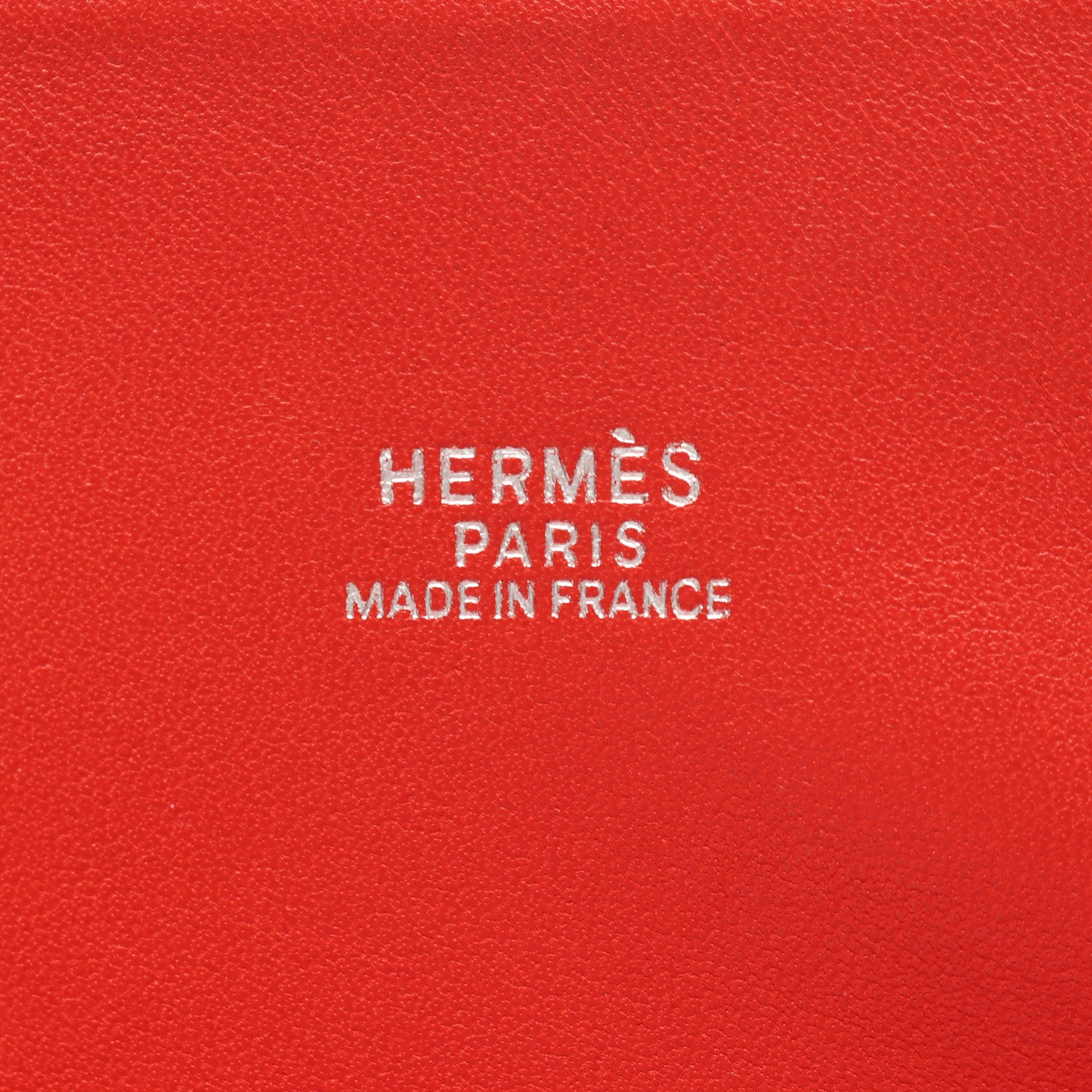 ボリード31 ヴァーミリオン ハンドバッグ トリヨンクレマンス レッド シルバー金具 2WAY □D刻印 エルメス バッグ HERMES