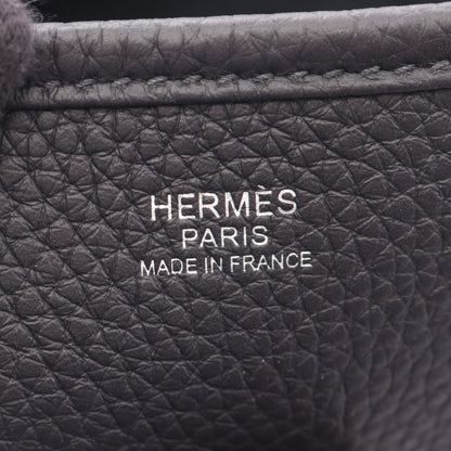 エヴリン 3 トロワ PM キャバン ショルダーバッグ トリヨンクレマンス ダークネイビー シルバー金具 K刻印 エルメス バッグ HERMES