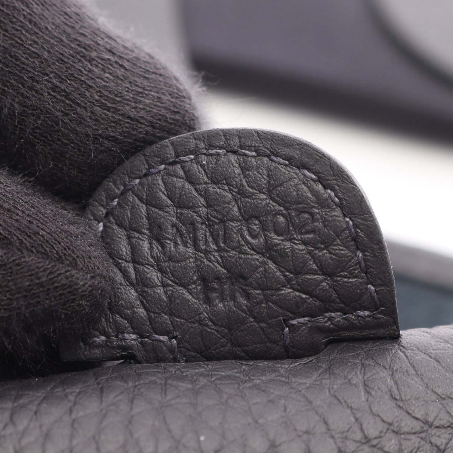エヴリン 3 トロワ PM キャバン ショルダーバッグ トリヨンクレマンス ダークネイビー シルバー金具 K刻印 エルメス バッグ HERMES