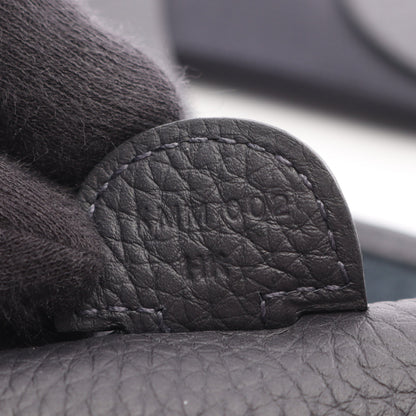 エヴリン 3 トロワ PM キャバン ショルダーバッグ トリヨンクレマンス ダークネイビー シルバー金具 K刻印 エルメス バッグ HERMES