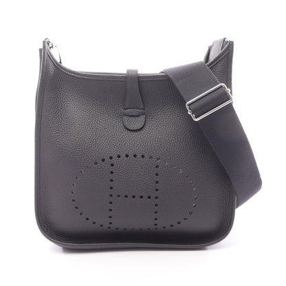 エヴリン 3 トロワ PM キャバン ショルダーバッグ トリヨンクレマンス ダークネイビー シルバー金具 K刻印 エルメス バッグ HERMES