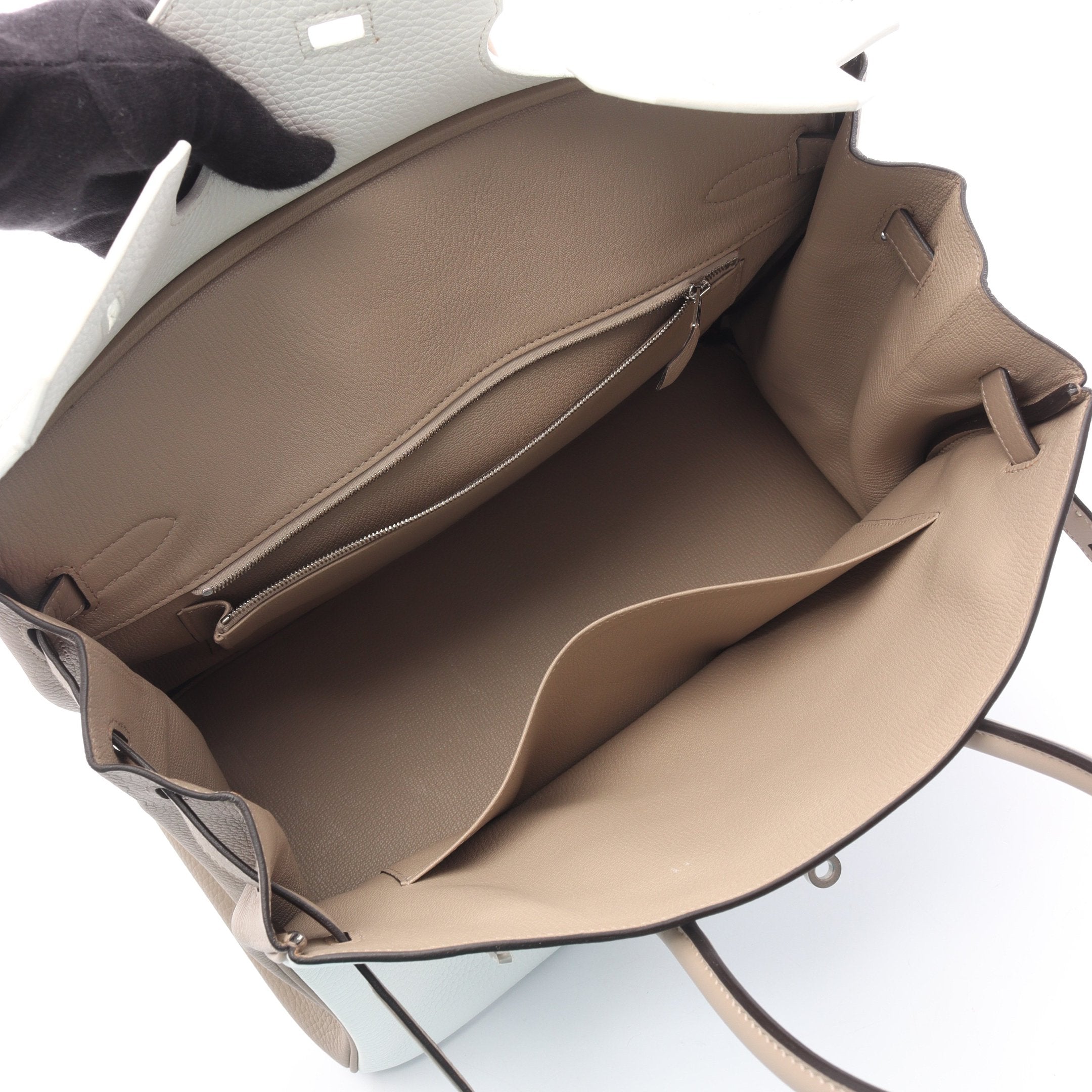 バーキン35 トゥルティエールグレー ハンドバッグ トリヨンクレマンス