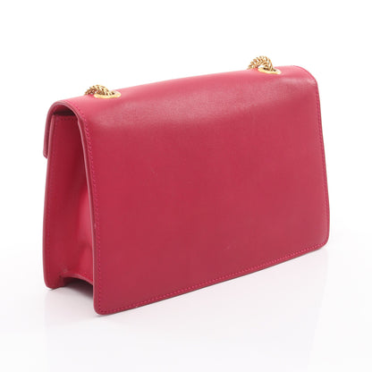 ベティ チェーンショルダーバッグ レザー ピンクパープル サンローランパリ バッグ SAINT LAURENT PARIS