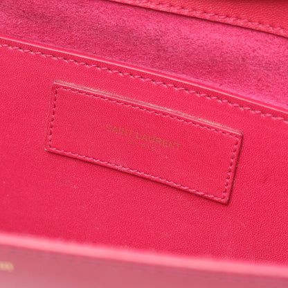 ベティ チェーンショルダーバッグ レザー ピンクパープル サンローランパリ バッグ SAINT LAURENT PARIS