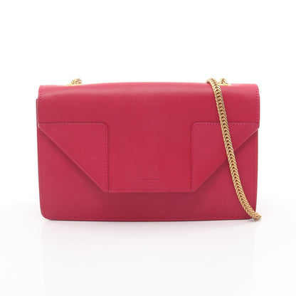 ベティ チェーンショルダーバッグ レザー ピンクパープル サンローランパリ バッグ SAINT LAURENT PARIS
