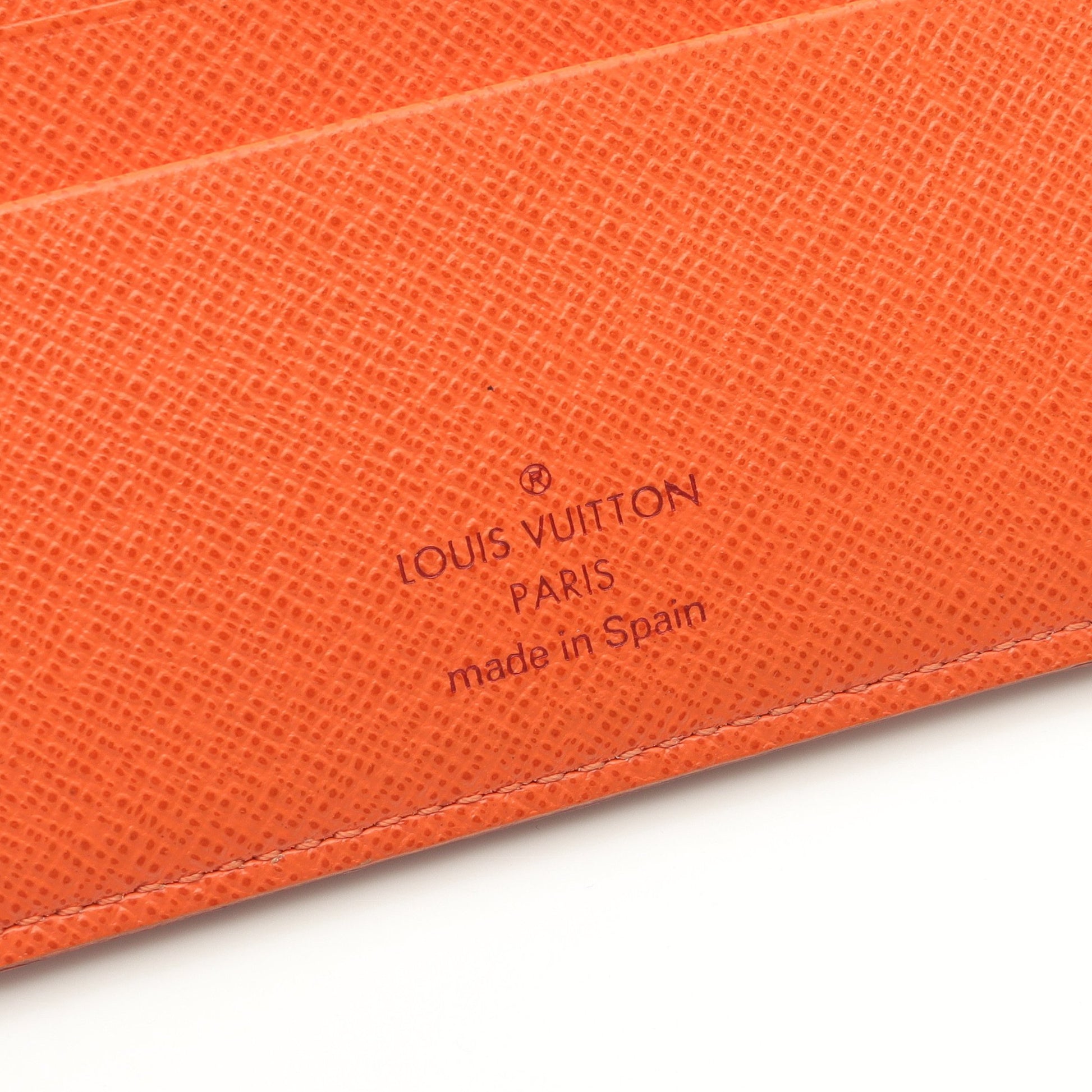 ポルトフォイユ アンソリット モノグラムマルチカラー ブロン オランジュ 二つ折り長財布 PVC ホワイト オレンジ ルイヴィトン 財布・小物 LOUIS VUITTON