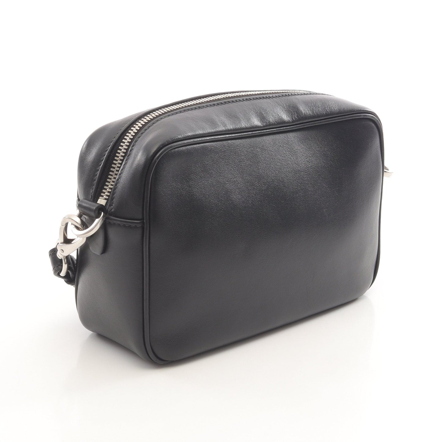 ショルダーバッグ バナナ レザー ブラック ホワイト ピンクパープル トライアングルロゴ プラダ バッグ PRADA