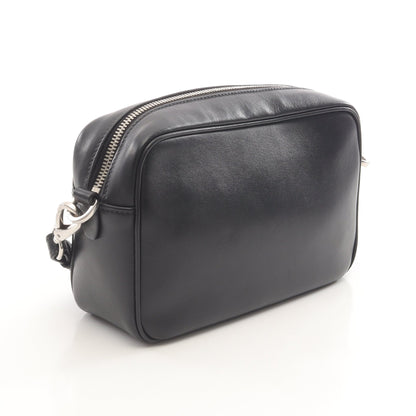 ショルダーバッグ バナナ レザー ブラック ホワイト ピンクパープル トライアングルロゴ プラダ バッグ PRADA