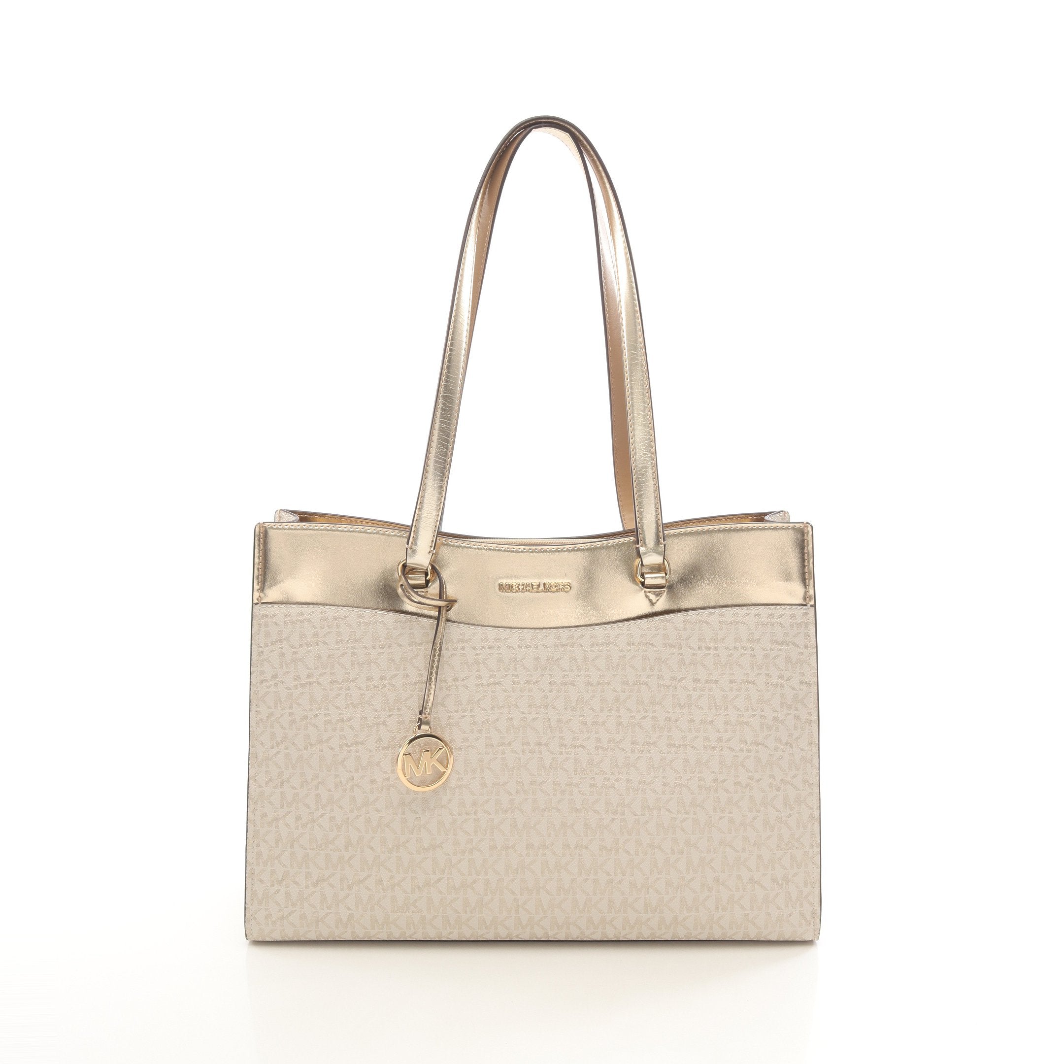 JET SET TRAVEL ポケット トート ラージ MKシグネチャー ショルダー