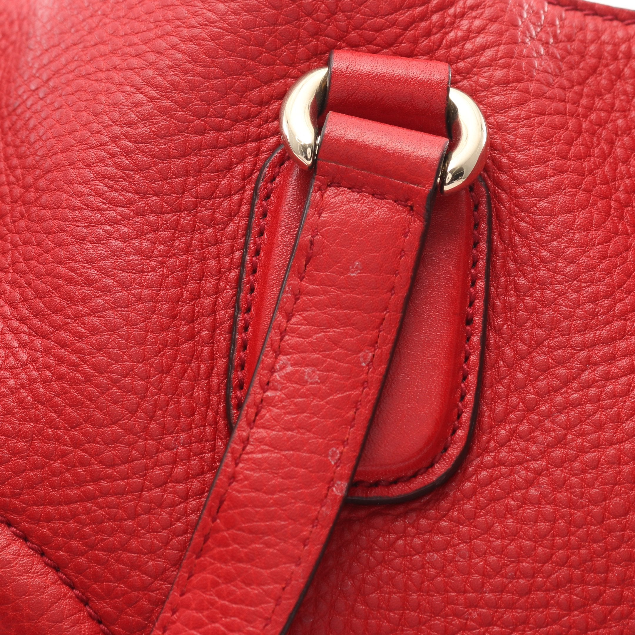 ソーホー インターロッキングG ハンドバッグ トートバッグ レザー