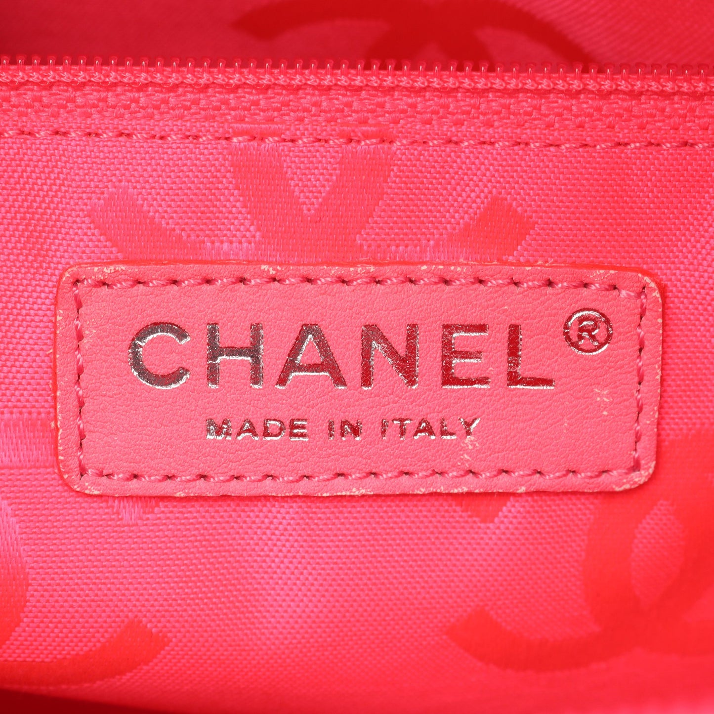 カンボンライン ラージ ショルダーバッグ トートバッグ ラムスキン ブラック シルバー金具 シャネル バッグ CHANEL