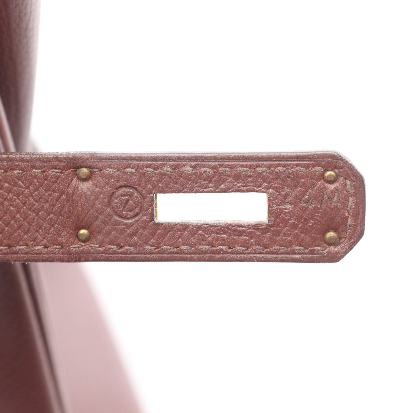 オータクロア32 マロンフォンセ ハンドバッグ クシュベル ブラウン ゴールド金具 ○Z刻印 エルメス バッグ HERMES