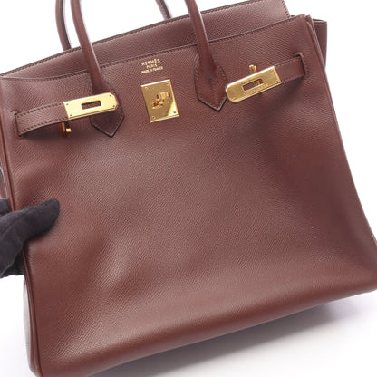 オータクロア32 マロンフォンセ ハンドバッグ クシュベル ブラウン ゴールド金具 ○Z刻印 エルメス バッグ HERMES