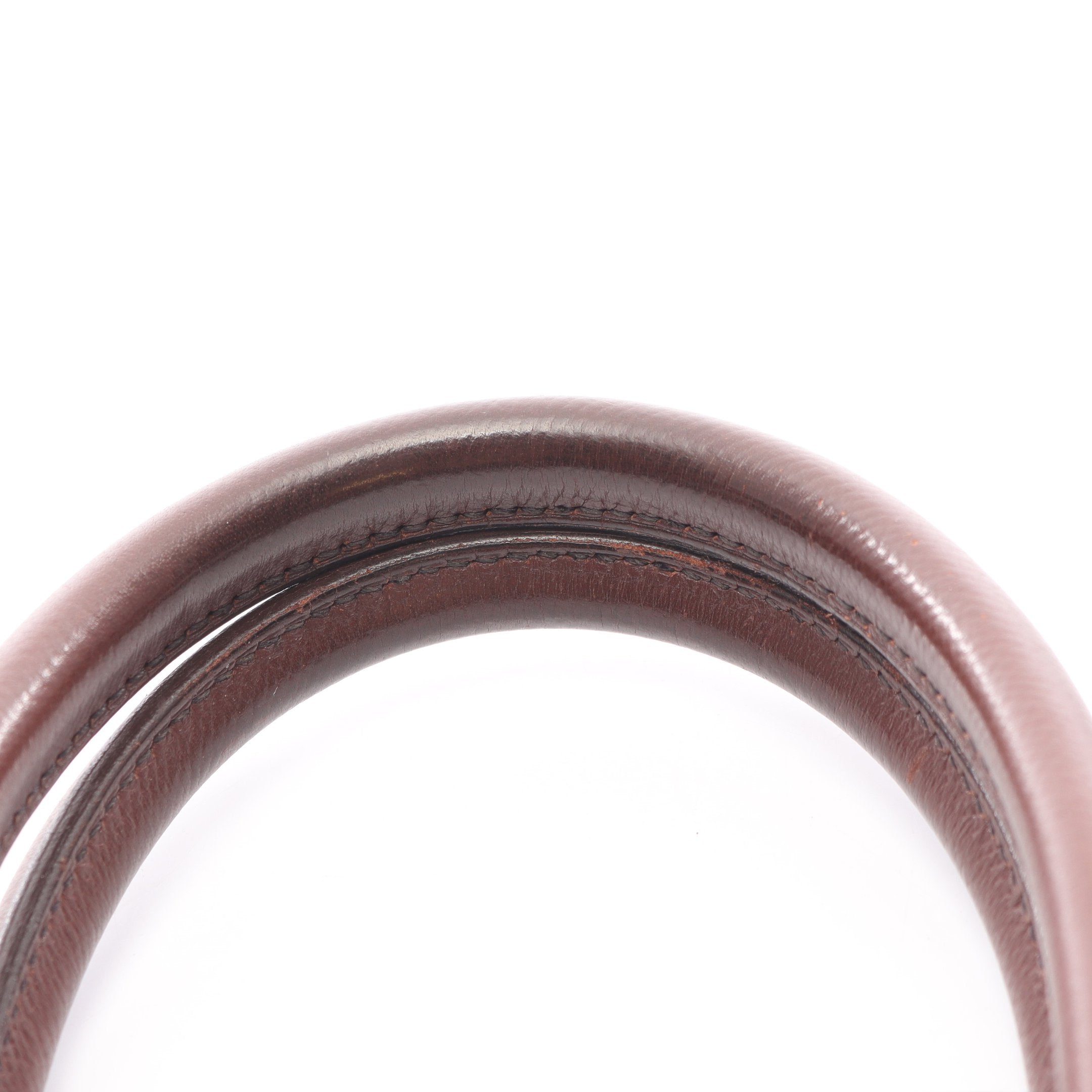 オータクロア32 マロンフォンセ ハンドバッグ クシュベル ブラウン