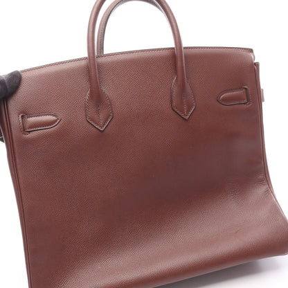 オータクロア32 マロンフォンセ ハンドバッグ クシュベル ブラウン ゴールド金具 ○Z刻印 エルメス バッグ HERMES