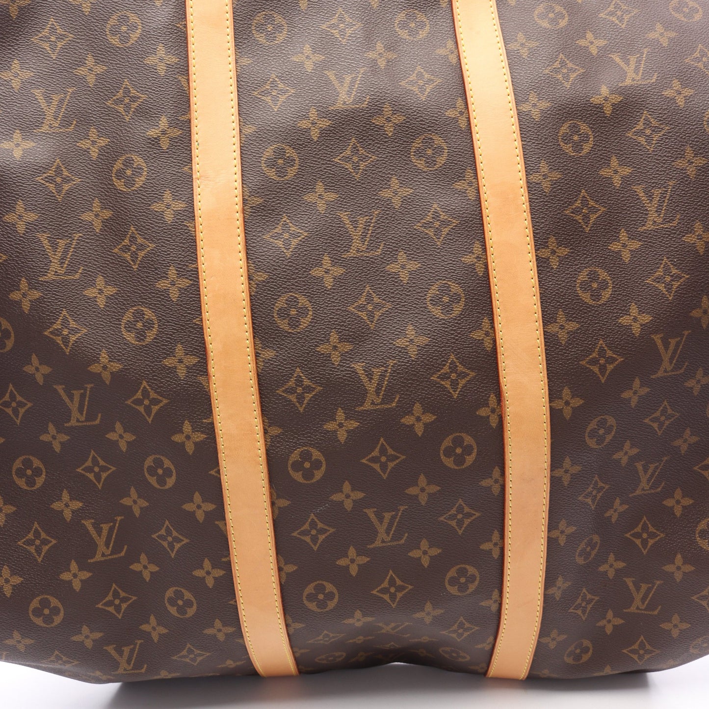 キーポル60 モノグラム ボストンバッグ PVC レザー ブラウン ルイヴィトン バッグ LOUIS VUITTON