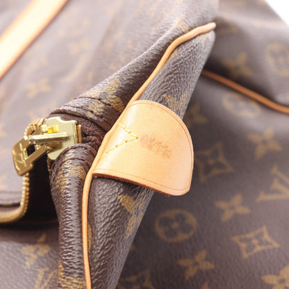 キーポル60 モノグラム ボストンバッグ PVC レザー ブラウン ルイヴィトン バッグ LOUIS VUITTON