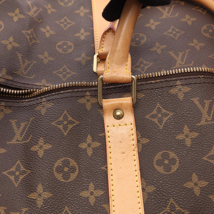 キーポル60 モノグラム ボストンバッグ PVC レザー ブラウン ルイヴィトン バッグ LOUIS VUITTON