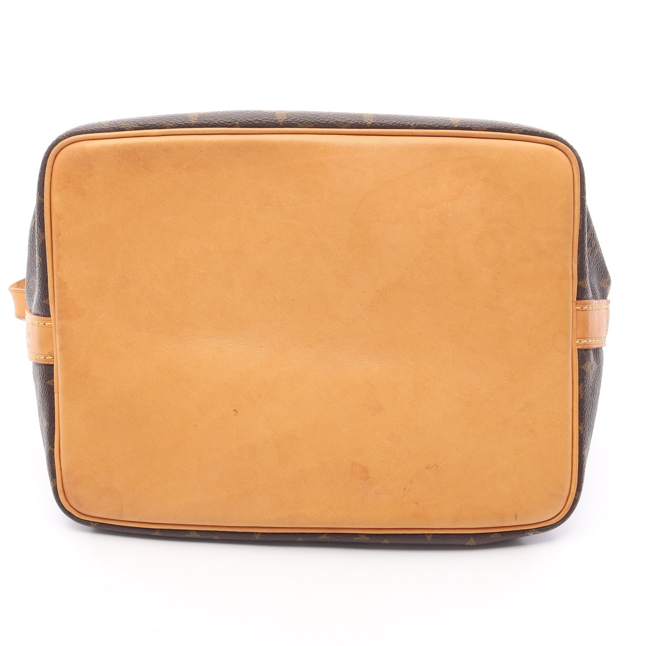 プチノエ モノグラム ショルダーバッグ PVC レザー ブラウン ルイ