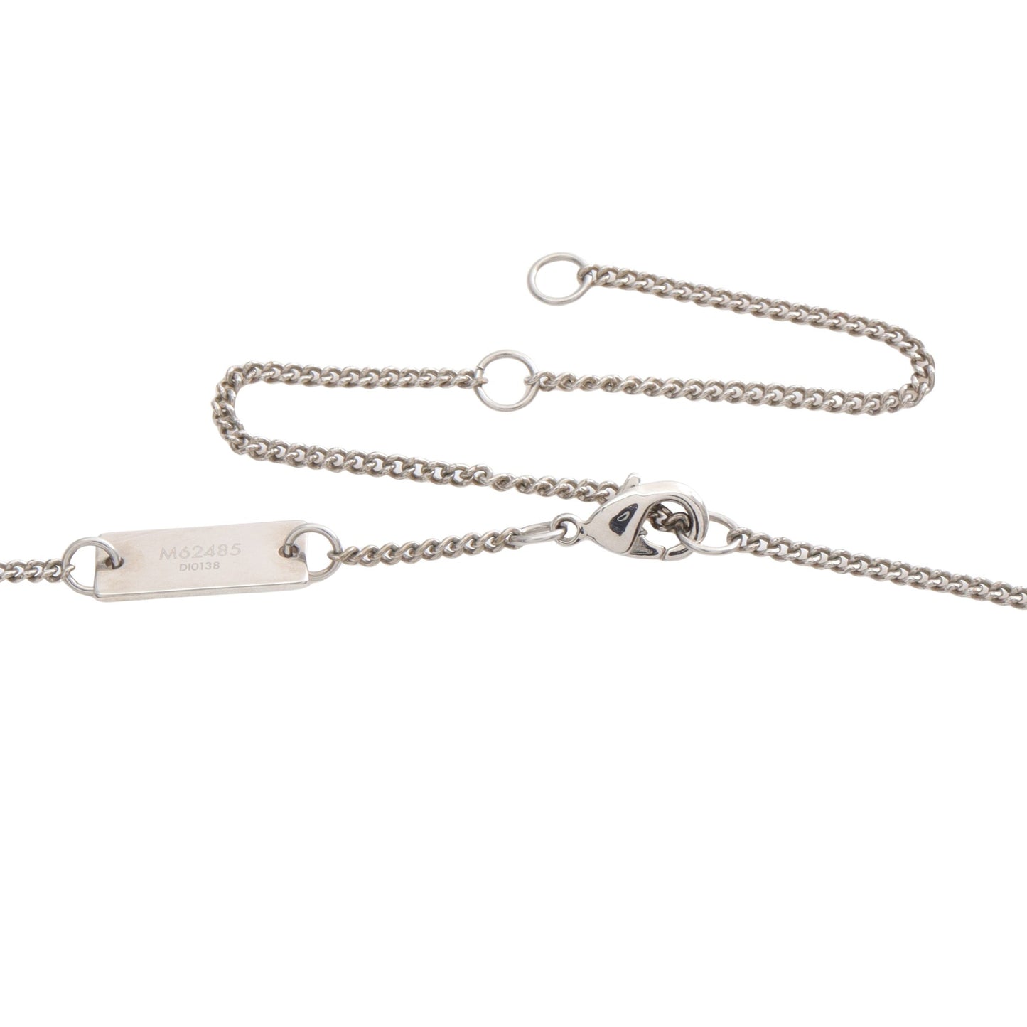 リングネックレス モノグラム ネックレス シルバー ルイヴィトン