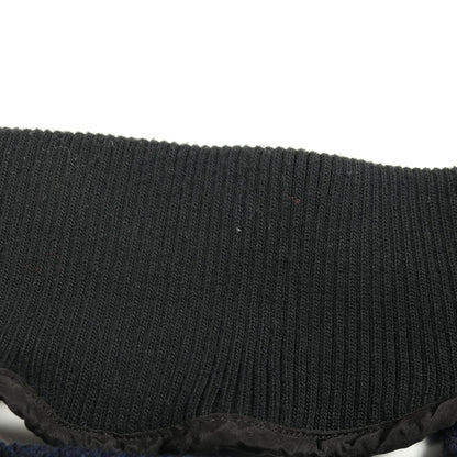 ブルゾン ボンバージャケット ウール ブラック ネイビー 切替 サカイ