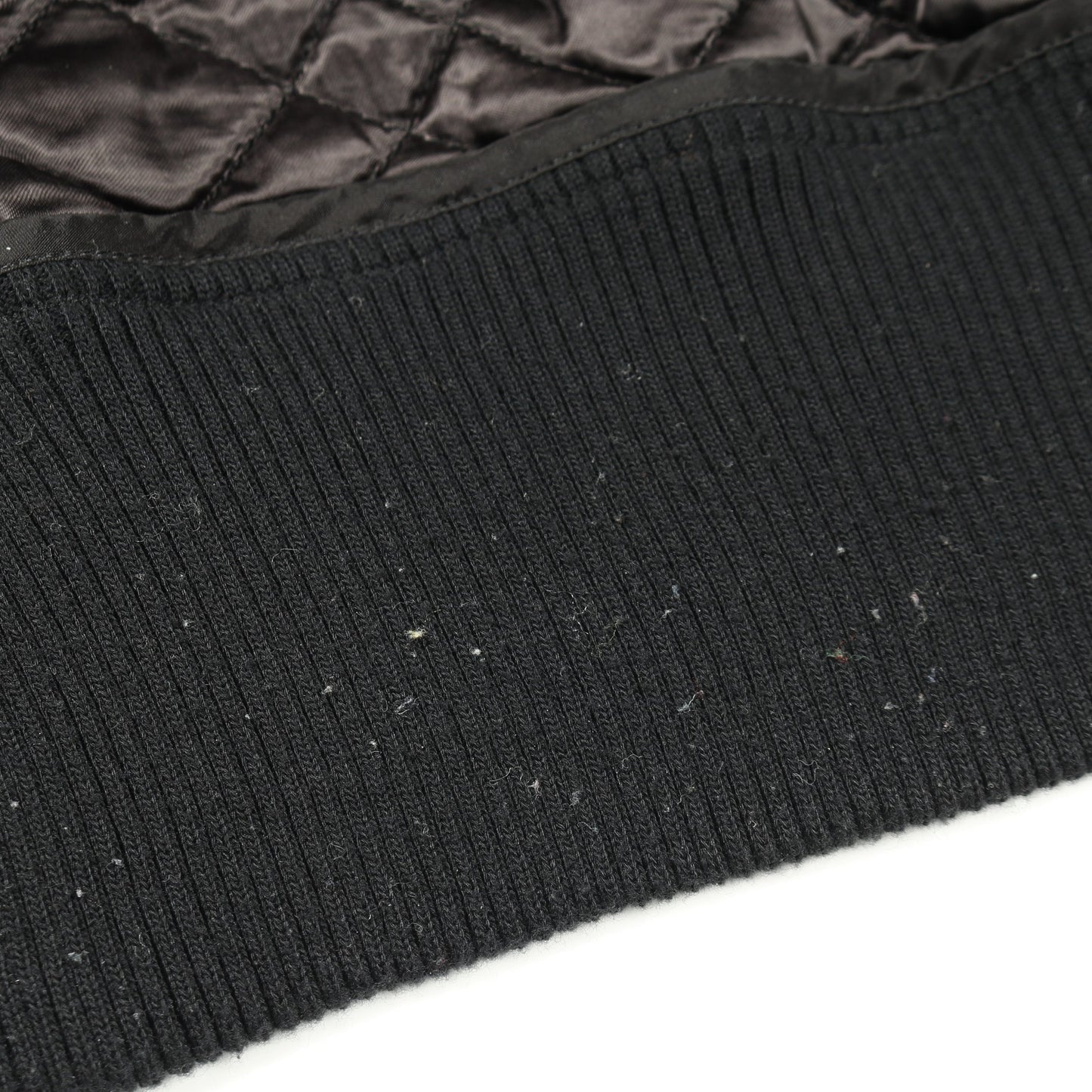 ブルゾン ボンバージャケット ウール ブラック ネイビー 切替 サカイ