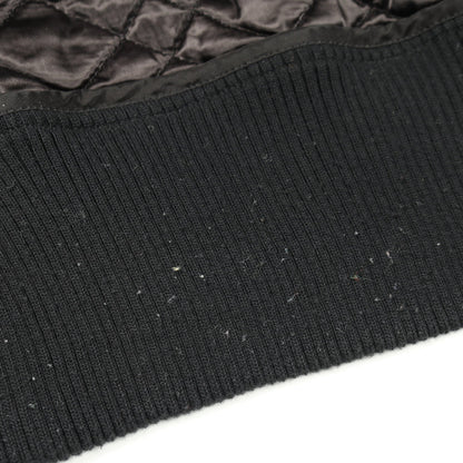 ブルゾン ボンバージャケット ウール ブラック ネイビー 切替 サカイ