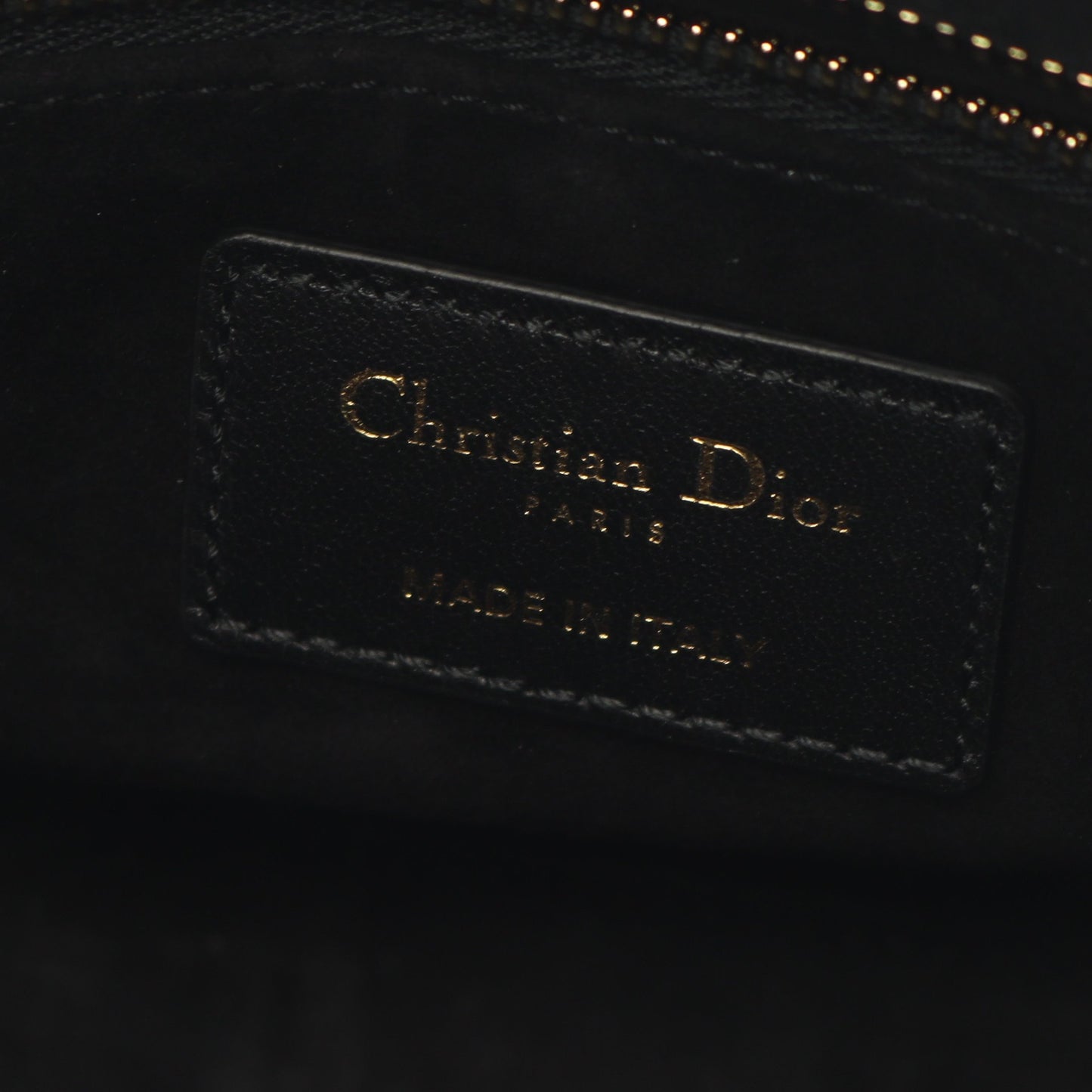 LADY DIOR MY ABCDIOR レディディオール スモール カナージュ ハンドバッグ レザー ブラック 2WAY クリスチャンディオール バッグ Christian Dior