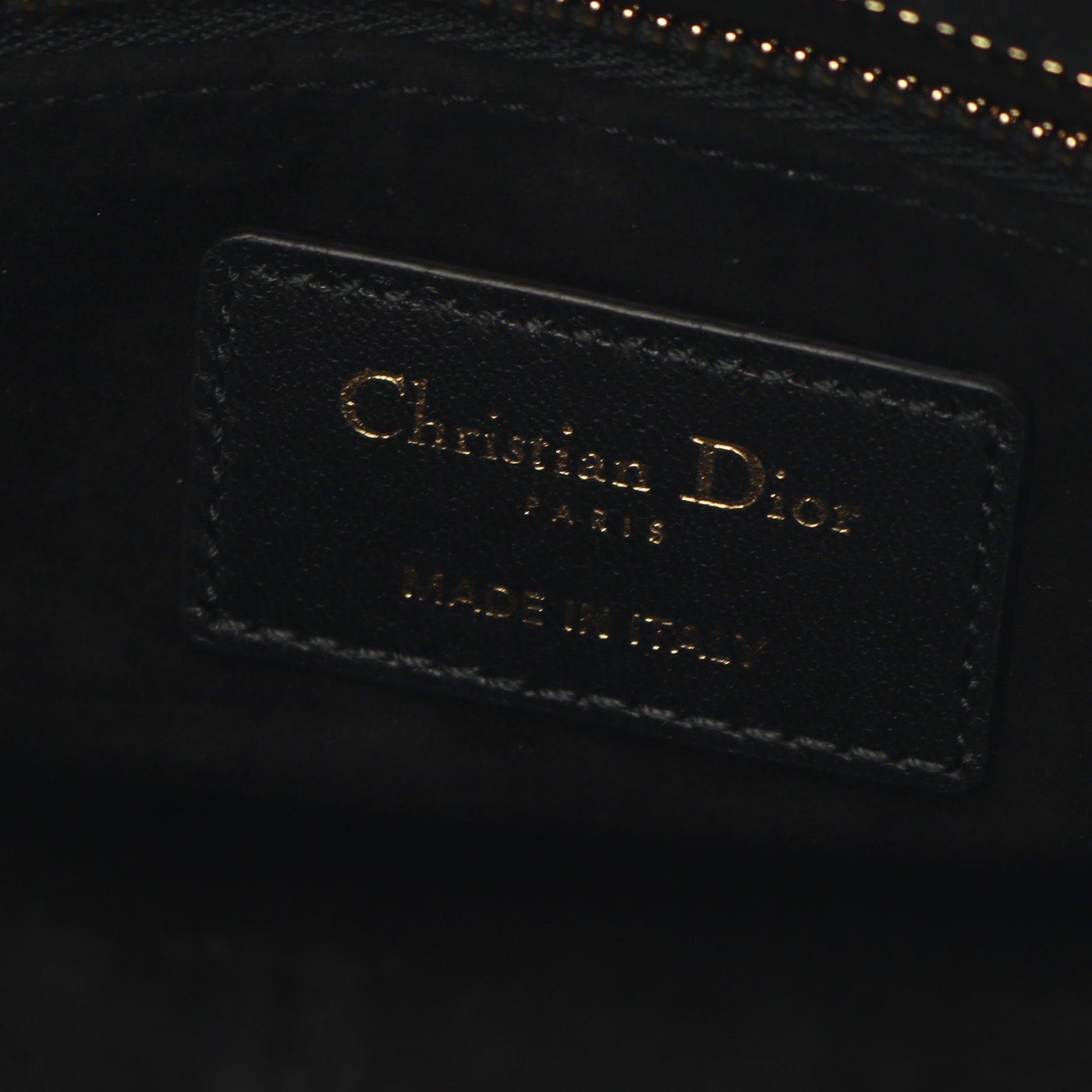 LADY DIOR MY ABCDIOR レディディオール スモール カナージュ ハンドバッグ レザー ブラック 2WAY クリスチャンディオール バッグ Christian Dior