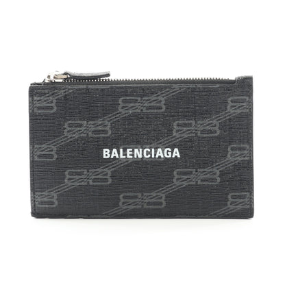 CASH カードケース コインケース PVC ブラック バレンシアガ 財布・小物 BALENCIAGA