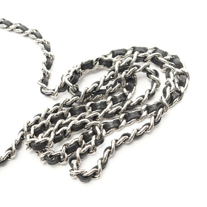 エクストラ ミニ マトラッセ チェーンショルダーバッグ ラムスキン ブラック シルバー金具 シャネル バッグ CHANEL